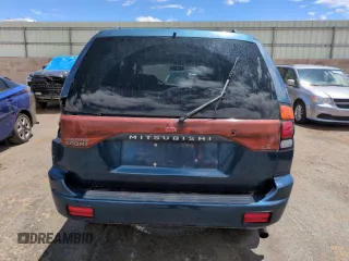2001 Mitsubishi Montero ES z VIN JA4MT21H81P001568, wystawiony jako Copart lot #57666105 z przebiegiem 203 228 mil mil oraz Szkoda całkowita • Salvage title. Historia ofert i sprzedaży dostępna na DreamBid. Obrazek 6.