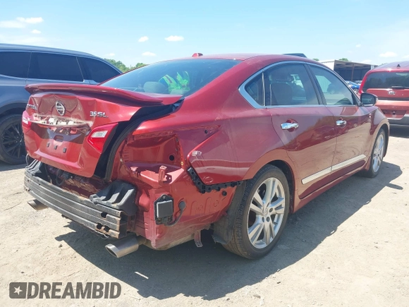 2016 Nissan Altima SR with VIN 1N4BL3AP3GC146050, listed as a IAAI auction lot 42133511 with 72,528 mi miles and . Bid and sale history available at carsss.com. Image 4.