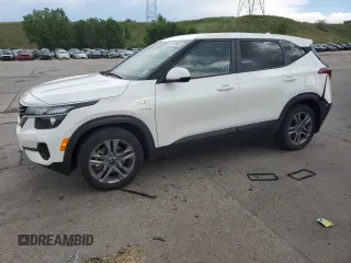 2021 Kia Seltos LX with VIN KNDEPCAA8M7114562, listed as a Copart auction lot 61188545 with 96,957 mi miles and Salvage title. Bid and sale history available at DreamBid. Image 1.