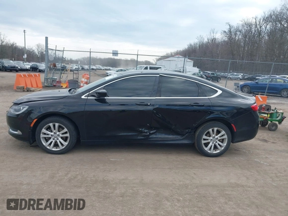 2016 Chrysler 200 Limited with VIN 1C3CCCAB9GN144394, listed as a IAAI auction lot 41665598 with 125,910 mi miles. Bid and sale history available at carsss.com. Image 14.
