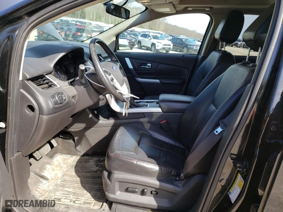 2013 Ford Edge SEL with VIN 2FMDK3JC6DBC17655, listed as a Copart auction lot 50186995 with 116,395 mi miles and Clean Title. Bid and sale history available at carsss.com. Image 7.