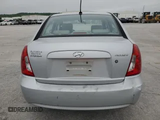 2008 Hyundai Accent GLS with VIN KMHCN46C78U272620, listed as a Copart auction lot 54587375 with 105,367 mi miles and Clean Title. Bid and sale history available at carsss.com. Image 6.