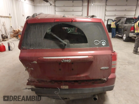 2016 Jeep Patriot Latitude with VIN 1C4NJRFB3GD707032, listed as a IAAI auction lot 41562511 with 69,693 mi miles and . Bid and sale history available at DreamBid. Image 16.