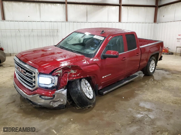 2019 GMC Sierra 1500 Limited SLE with VIN 2GTV2MEC0K1125615, listed as a Copart auction lot 53133435 with 100,670 mi miles and Clean Title. Bid and sale history available at carsss.com. Image 1.