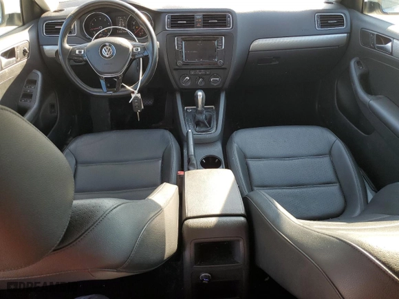 2017 Volkswagen Jetta 1.4T SE with VIN 3VWDB7AJ6HM251977, listed as a Copart auction lot 45845355 with 114,340 mi miles and Salvage Title. Bid and sale history available at carsss.com. Image 8.