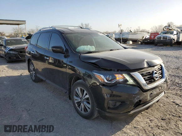 2018 Nissan Pathfinder SV with VIN 5N1DR2MNXJC651799, listed as a Copart auction lot 49705995 with 63,051 mi miles and Salvage Title. Bid and sale history available at carsss.com. Image 4.