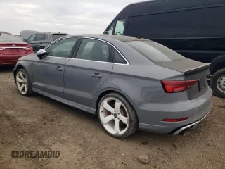 2019 Audi RS 3 z VIN WUABWGFFXKA903963, wystawiony jako Copart lot #82757914 z przebiegiem Nie podano mil oraz Czysty tytuł • Clean title. Historia ofert i sprzedaży dostępna na DreamBid. Obrazek 2.