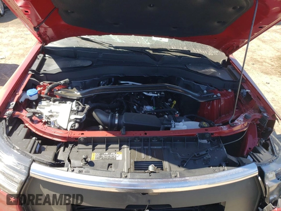 2025 Ford Explorer Platinum with VIN 1FMWK8HC6SGA30403, listed as a Copart auction lot 69964764 with 1,670 mi miles and Salvage title. Bid and sale history available at DreamBid. Image 12.