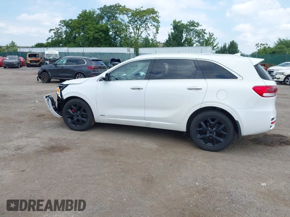 2018 Kia Sorento SX Limited with VIN 5XYPKDA55JG429852, listed as a IAAI auction lot 42823592 with 84,317 mi miles and . Bid and sale history available at DreamBid. Image 15.