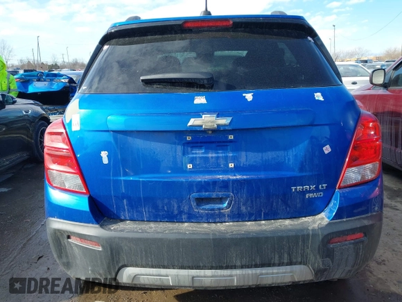 2016 Chevrolet Trax LT with VIN KL7CJPSB2GB542570, listed as a IAAI auction lot 41448934 with 160,468 mi miles and . Bid and sale history available at DreamBid. Image 16.