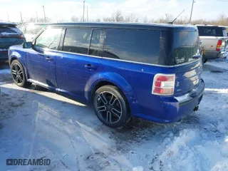 2013 Ford Flex SEL with VIN 2FMHK6C89DBD35064, listed as a IAAI auction lot 41597447 with 195,311 mi miles. Bid and sale history available at carsss.com. Image 3.