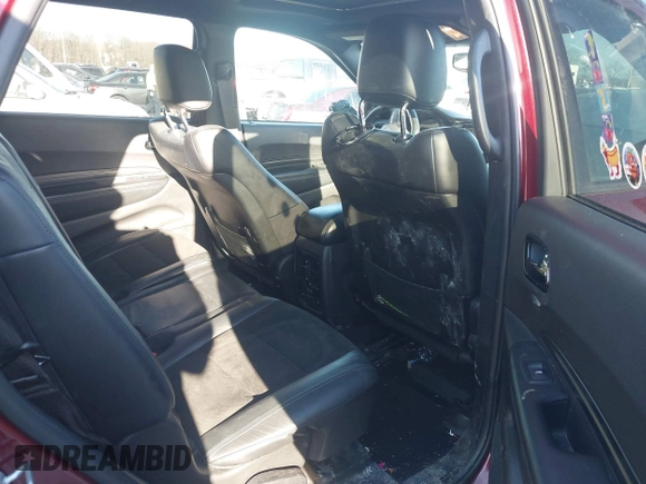 2021 Dodge Durango GT Plus with VIN 1C4RDJDG9MC751224, listed as a IAAI auction lot 41415688 with 54,598 mi miles and . Bid and sale history available at DreamBid. Image 8.