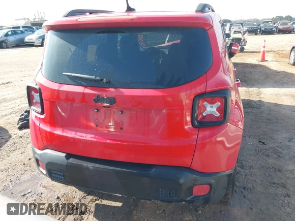 2017 Jeep Renegade Latitude with VIN ZACCJABBXHPF46907, listed as a IAAI auction lot 41503488 with 94,290 mi miles and . Bid and sale history available at carsss.com. Image 16.