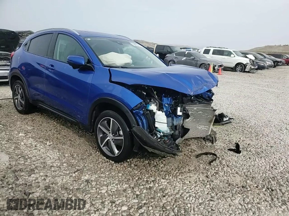 2021 Honda HR-V EX with VIN 3CZRU6H52MM744470, listed as a Copart auction lot 50653725 with 91,615 mi miles and Salvage Title. Bid and sale history available at carsss.com. Image 14.