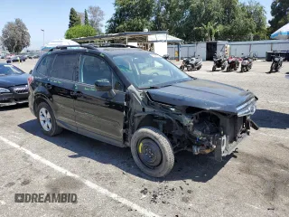 2014 Subaru Forester Premium with VIN JF2SJAEC0EH526895, listed as a Copart auction lot 58445005 with 131,186 mi miles and Salvage title. Bid and sale history available at DreamBid. Image 4.