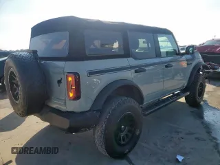2021 Ford Bronco with VIN 1FMDE5BHXMLA97789, listed as a Copart auction lot 59548025 with 93,959 mi miles and Salvage title. Bid and sale history available at DreamBid. Image 3.