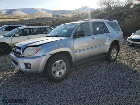 2006 Toyota 4Runner SR5 with VIN JTEBU14R960086845, listed as a Copart auction lot 44186285 with 214,461 mi miles and Salvage Title. Bid and sale history available at carsss.com. Image 1.