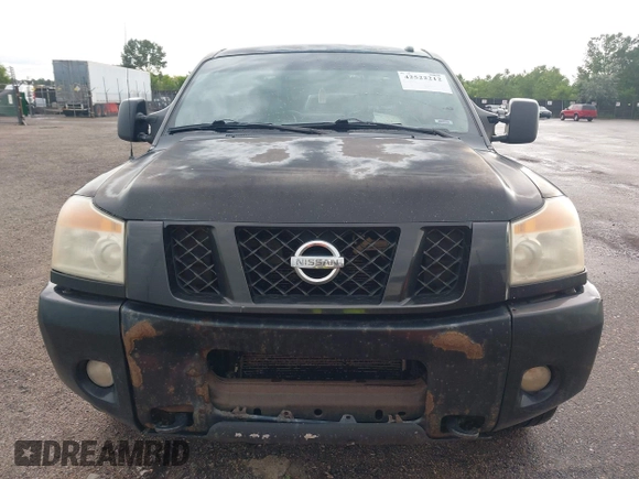 2009 Nissan Titan LE with VIN 1N6BA07CX9N318808, listed as a IAAI auction lot 42522212 with 276,410 mi miles and . Bid and sale history available at DreamBid. Image 12.