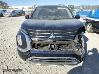 2022 Mitsubishi Outlander SE with VIN JA4J3UA84NZ087079, listed as a Copart auction lot 76020094 with 45,220 mi miles and Salvage Title. Bid and sale history available at carsss.com. Image 5.