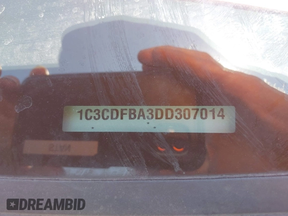 2013 Dodge Dart SXT with VIN 1C3CDFBA3DD307014, listed as a IAAI auction lot 42234394 with 51,637 mi miles and . Bid and sale history available at DreamBid. Image 9.