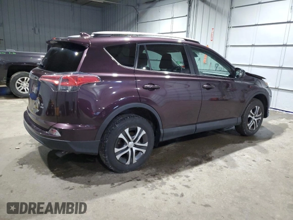 2017 Toyota RAV4 LE with VIN 2T3BFREV9HW650565, listed as a Copart auction lot 47019515 with 87,329 mi miles and Salvage Title. Bid and sale history available at DreamBid. Image 3.