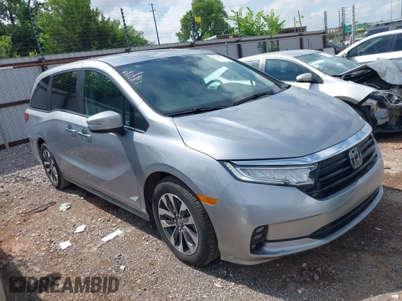 2024 Honda Odyssey EX-L z VIN 5FNRL6H66RB044786, wystawiony jako IAAI lot #42484466 z przebiegiem 40 016 mil mil oraz . Historia ofert i sprzedaży dostępna na DreamBid. Obrazek 13.