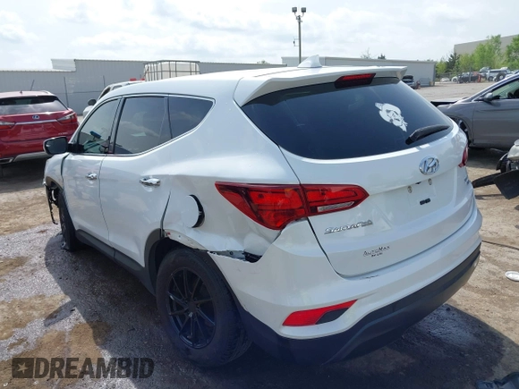 2017 Hyundai Santa Fe 2.4L z VIN 5XYZTDLB3HG439072, wystawiony jako IAAI lot #42061127 z przebiegiem 145 864 mil mil oraz . Historia ofert i sprzedaży dostępna na DreamBid. Obrazek 3.