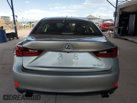 2014 Lexus IS 250 with VIN JTHBF1D29E5004226, listed as a Copart auction lot 63526105 with 108,787 mi miles and Salvage title. Bid and sale history available at DreamBid. Image 6.