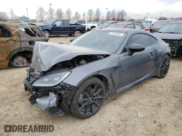 2022 Toyota GR86 Premium with VIN JF1ZNBF12N8753421, listed as a Copart auction lot 41547964 with 19,751 mi miles and Salvage Title. Bid and sale history available at carsss.com. Image 1.