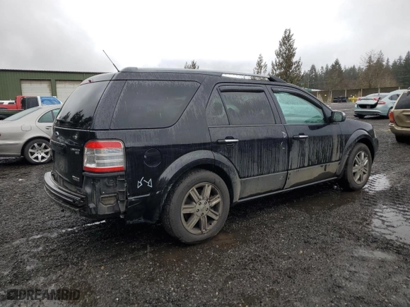 2008 Ford Taurus X Limited with VIN 1FMDK06W88GA11592, listed as a Copart auction lot 43785765 with 212,887 mi miles and Salvage Title. Bid and sale history available at carsss.com. Image 3.