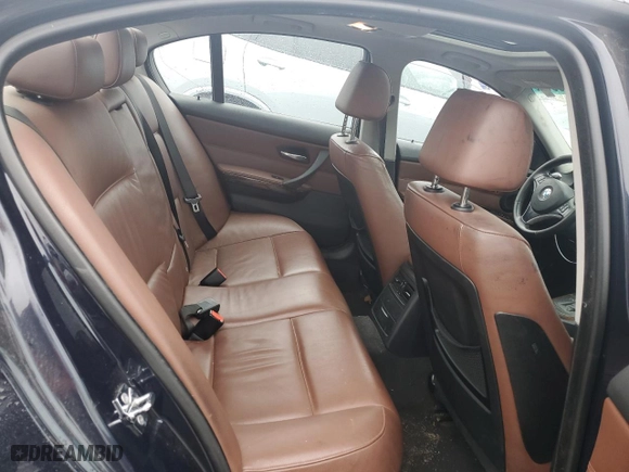 2008 BMW 3 Series 328xi with VIN WBAVC93558K039883, listed as a Copart auction lot 52003785 with 162,015 mi miles and Salvage Title. Bid and sale history available at carsss.com. Image 10.