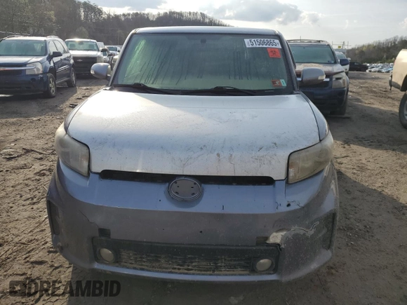 2012 Scion xB with VIN JTLZE4FE5CJ013722, listed as a Copart auction lot 51506865 with 0 mi miles and Salvage Title. Bid and sale history available at carsss.com. Image 5.