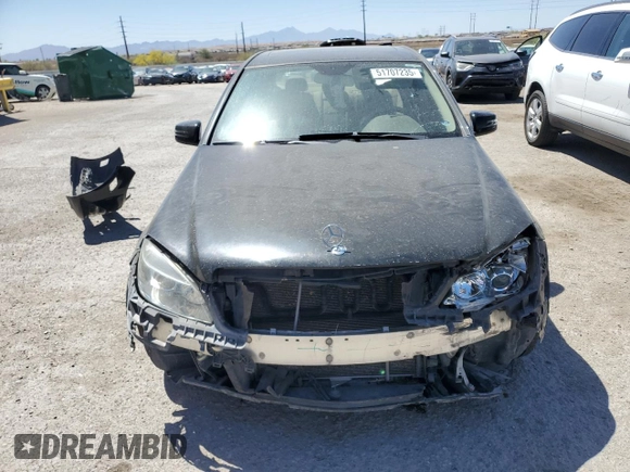 2011 Mercedes-Benz C 300 Sport with VIN WDDGF8BB5BR169204, listed as a Copart auction lot 51707235 with 141,065 mi miles and Salvage Title. Bid and sale history available at carsss.com. Image 5.