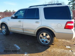 2010 Ford Expedition Eddie Bauer with VIN 1FMJU1H5XAEB21312, listed as a IAAI auction lot 41340462 with 222,850 mi miles and . Bid and sale history available at DreamBid. Image 3.