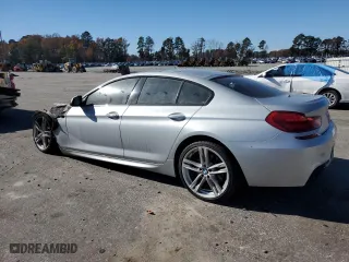 2016 BMW 6 Series 640i with VIN WBA6D0C59GD927794, listed as a Copart auction lot 81886384 with 0 mi miles and Salvage Title. Bid and sale history available at carsss.com. Image 2.