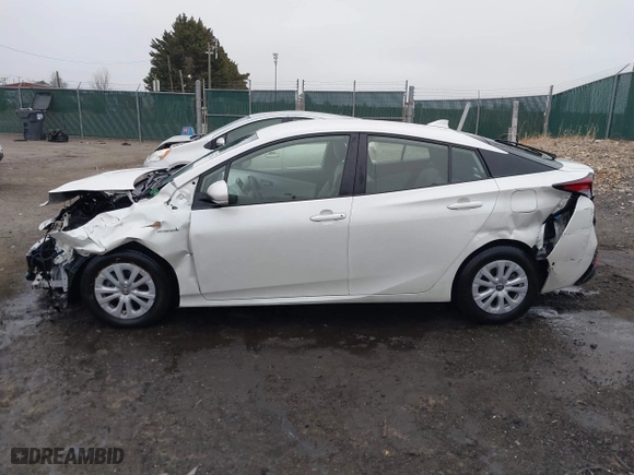 2019 Toyota Prius L Eco with VIN JTDKARFU8K3081187, listed as a IAAI auction lot 41771346 with 64,864 mi miles. Bid and sale history available at carsss.com. Image 14.