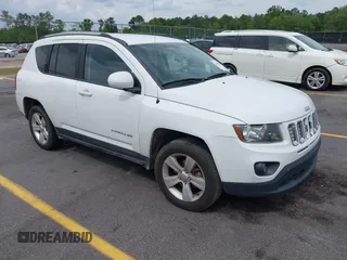2016 Jeep Compass High Altitude Edition with VIN 1C4NJCEA7GD628257, listed as a IAAI auction lot 42102592 with 162,532 mi miles. Bid and sale history available at carsss.com. Image 1.