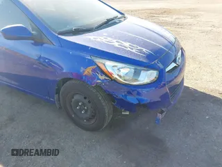 2012 Hyundai Accent GLS with VIN KMHCT4AE5CU207207, listed as a IAAI auction lot 42153757 with 163,278 mi miles. Bid and sale history available at carsss.com. Image 6.