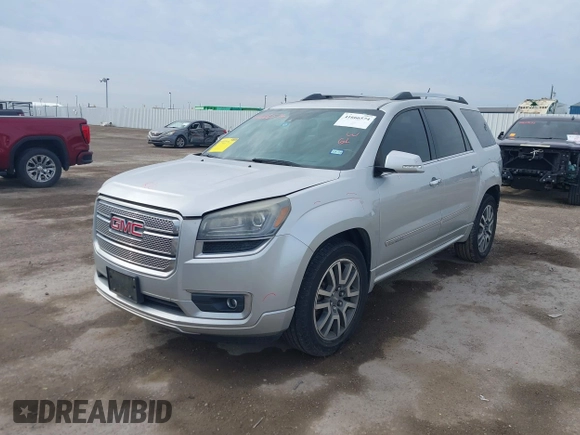 2014 GMC Acadia Denali z VIN 1GKKRTKD1EJ304413, wystawiony jako IAAI lot #41666574 z przebiegiem 115 717 mil mil oraz . Historia ofert i sprzedaży dostępna na DreamBid. Obrazek 2.