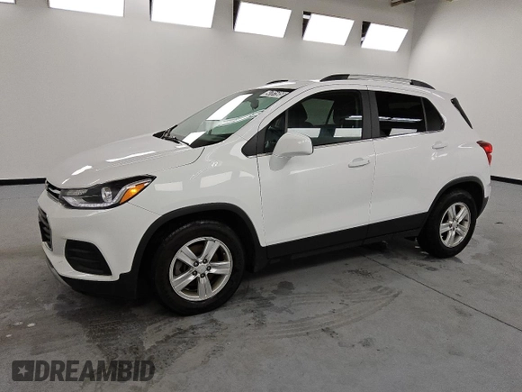 2020 Chevrolet Trax LT z VIN 3GNCJLSB9LL210489, wystawiony jako Copart lot #54781585 z przebiegiem 81 811 mil mil oraz Szkoda całkowita • Salvage title. Historia ofert i sprzedaży dostępna na DreamBid. Obrazek 1.