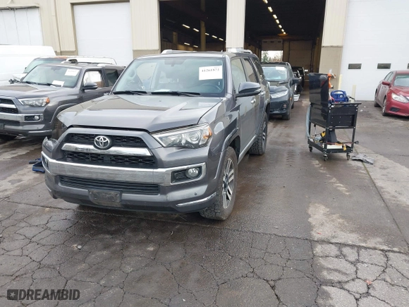2014 Toyota 4Runner Limited with VIN JTEBU5JR4E5187952, listed as a IAAI auction lot 41261872 with 96,553 mi miles. Bid and sale history available at carsss.com. Image 23.