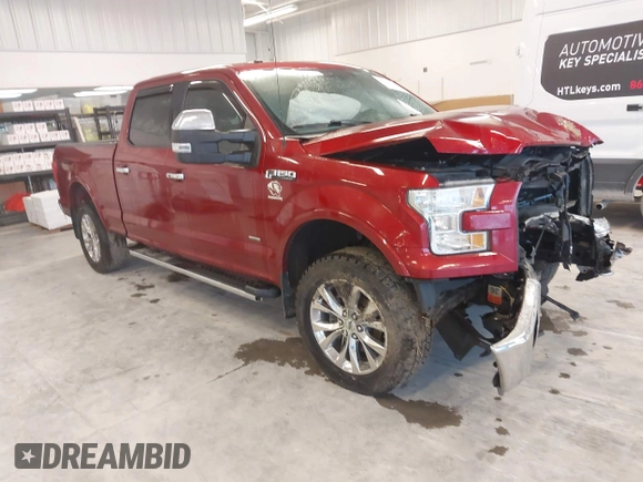 2016 Ford F-150 XLT with VIN 1FTFW1EGXGKD10644, listed as a IAAI auction lot 42211237 with 142,441 mi miles and . Bid and sale history available at DreamBid. Image 1.