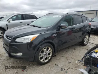 2014 Ford Escape Titanium with VIN 1FMCU9J99EUC98837, listed as a Copart auction lot 51220165 with 165,814 mi miles and Clean Title. Bid and sale history available at carsss.com. Image 1.