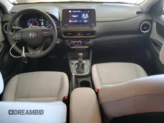 2023 Hyundai Kona SEL with VIN KM8K6CABXPU041341, listed as a Copart auction lot 50130115 with 32,024 mi miles and Salvage Title. Bid and sale history available at DreamBid. Image 8.