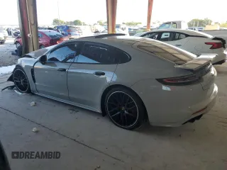 2019 Porsche Panamera GTS with VIN WP0AG2A77KL139387, listed as a Copart auction lot 41153293 with 0 mi miles and Salvage Title. Bid and sale history available at carsss.com. Image 2.