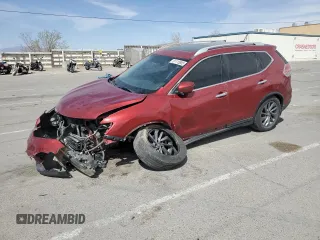 2016 Nissan Rogue SL with VIN 5N1AT2MT1GC730869, listed as a Copart auction lot 51115805 with 128,679 mi miles and Salvage Title. Bid and sale history available at DreamBid. Image 1.
