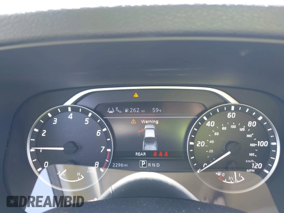 2024 Nissan Frontier SV with VIN 1N6ED1EJ0RN634679, listed as a IAAI auction lot 42075250 with 2,296 mi miles and . Bid and sale history available at DreamBid. Image 7.