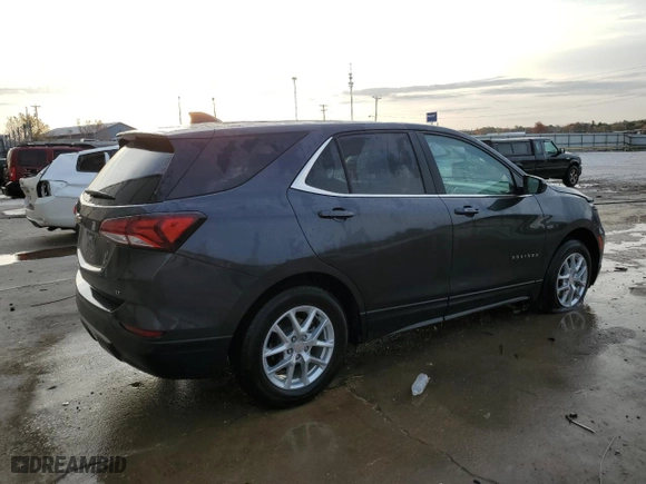 2023 Chevrolet Equinox LT with VIN 3GNAXKEG1PS109272, listed as a Copart auction lot 78228634 with 32,076 mi miles and Salvage Title. Bid and sale history available at carsss.com. Image 3.