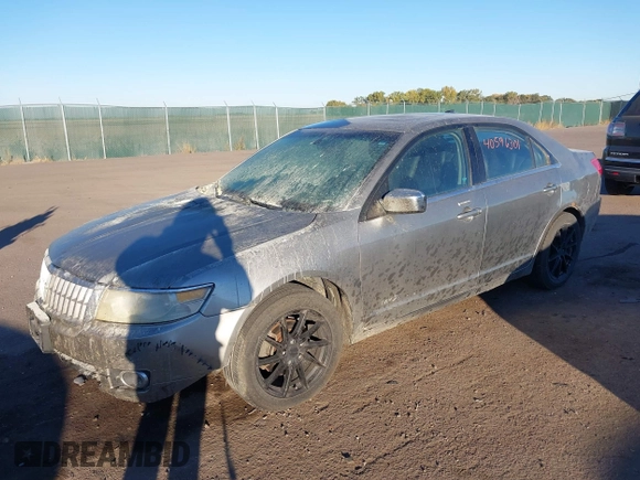 2008 Lincoln MKZ with VIN 3LNHM28T78R610163, listed as a IAAI auction lot 40596301 with 0 mi miles. Bid and sale history available at carsss.com. Image 2.