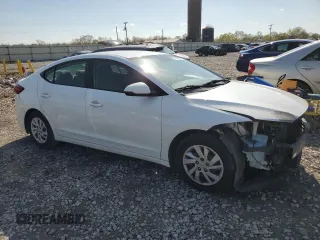 2017 Hyundai Elantra SE with VIN 5NPD74LF9HH037275, listed as a Copart auction lot 50552095 with 239,520 mi miles and Salvage title. Bid and sale history available at DreamBid. Image 4.
